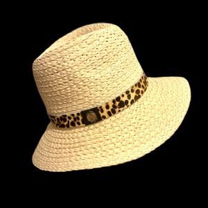 Vince Camuto Straw Sun Hat ~ One Size